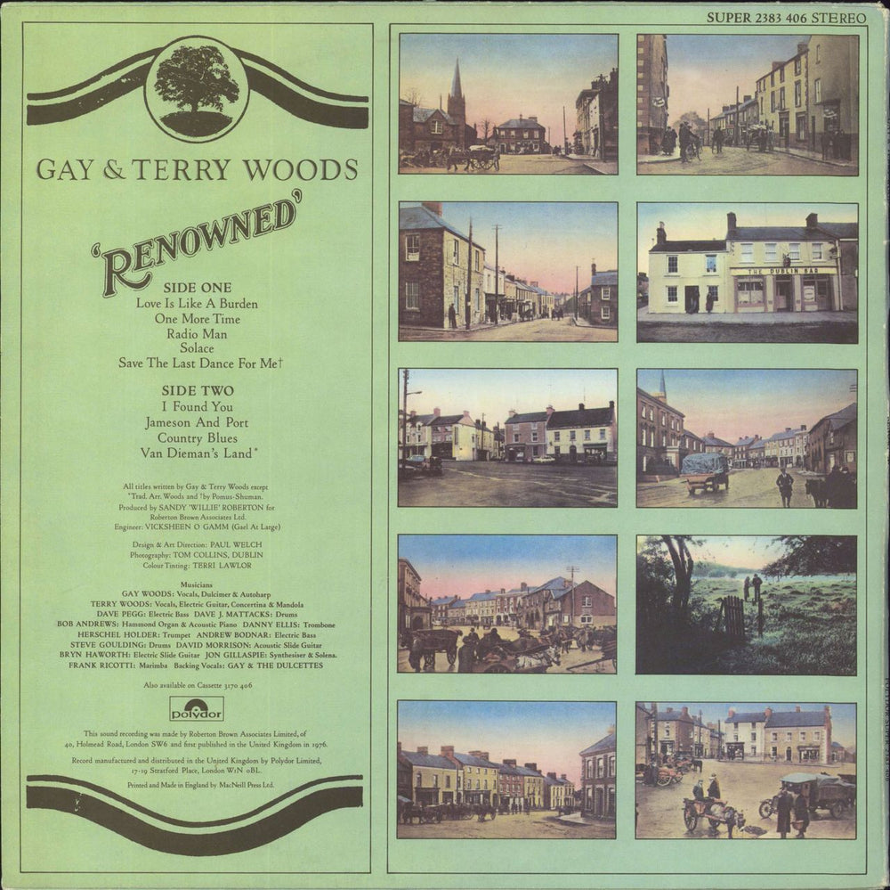 Gay & Terry Woods Renowned UK vinyl LP album (LP record)