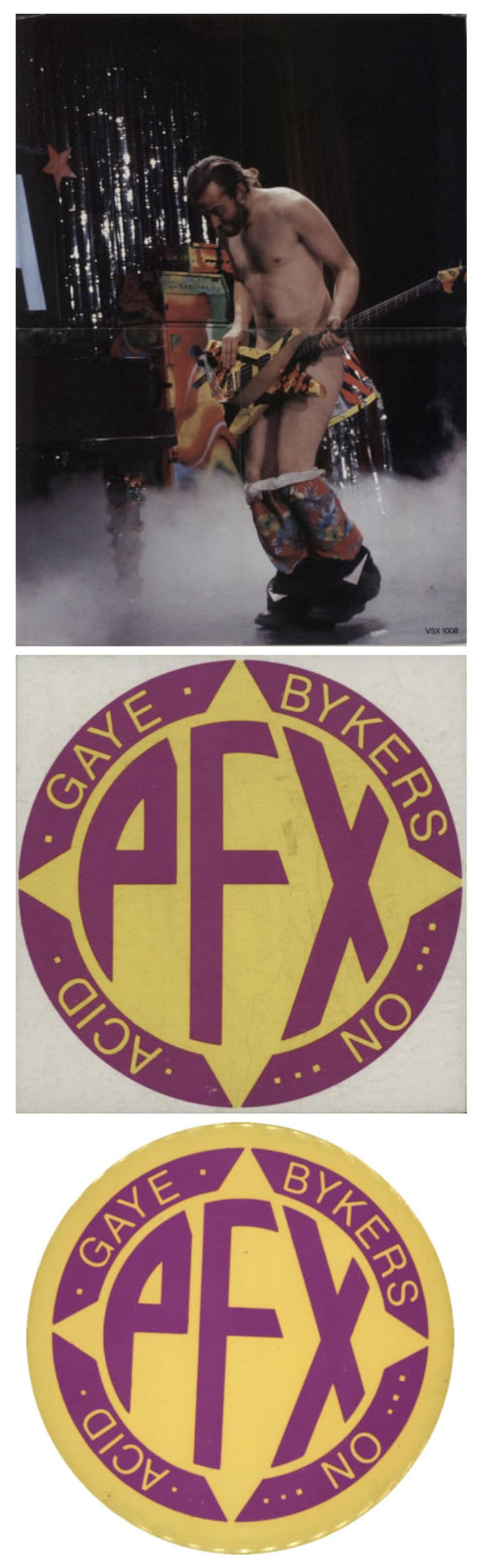 Gaye Bykers On Acid Git Down [Shake Your Thang] - Boxset UK 7" vinyl single (7 inch record / 45) GAY07GI435184