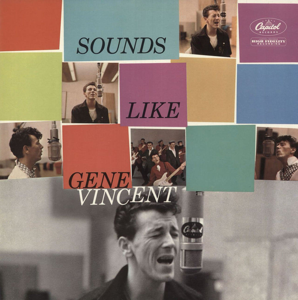 Gene Vincent Sounds Like Gene Vincent - 1st UK vinyl LP album (LP record) T1207