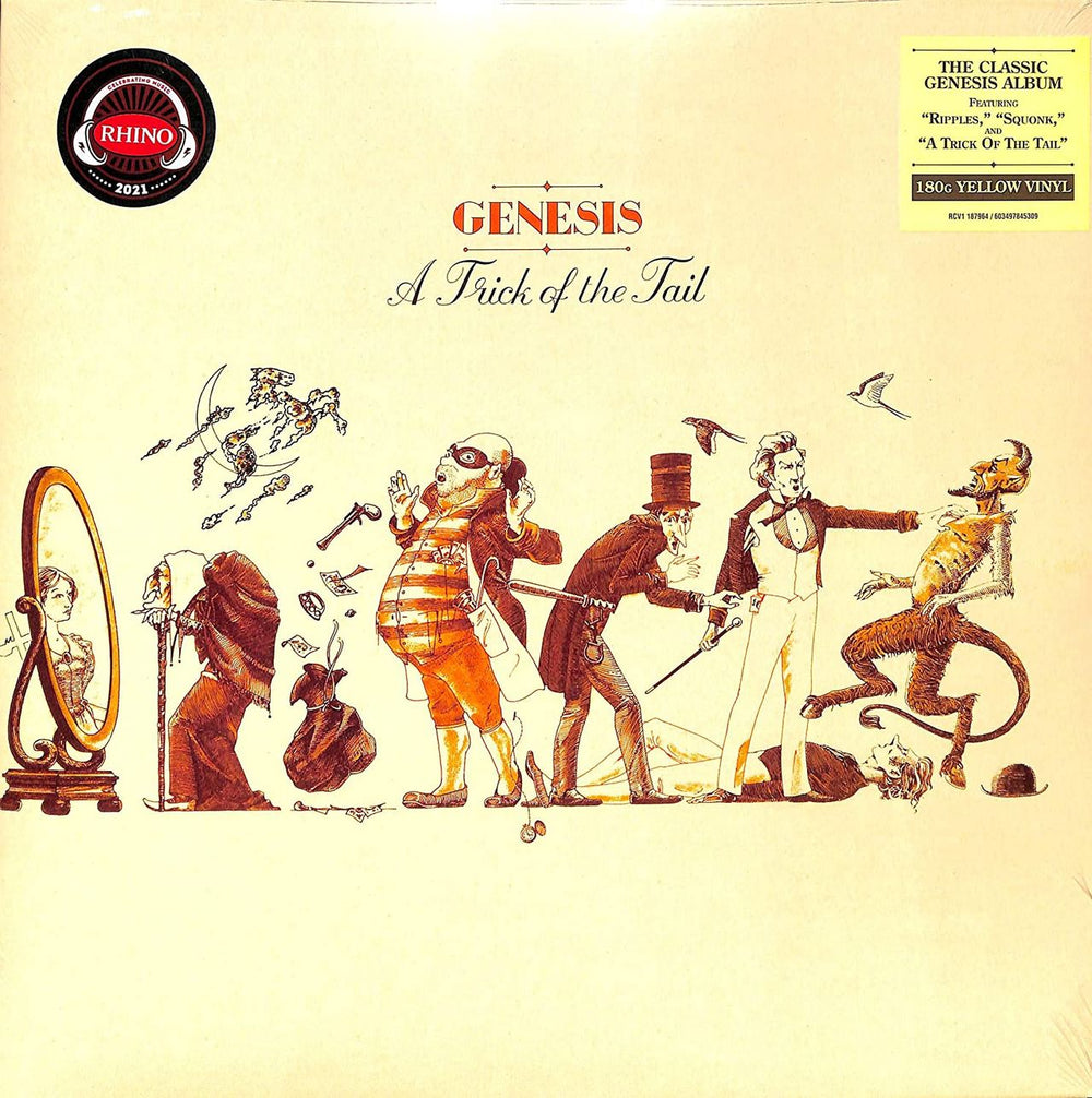 Genesis A Trick Of The Tail - 180 Gram Yellow Vinyl - Sealed UK vinyl LP album (LP record) RCV1187964