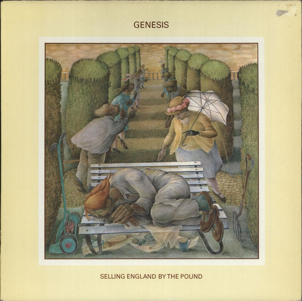 Genesis Selling England By The Pound Canadian vinyl LP album (LP record) SD19277