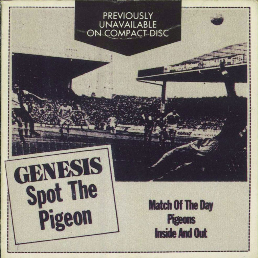 Genesis Spot The Pigeon EP UK 3" CD single (CD3) CDT40