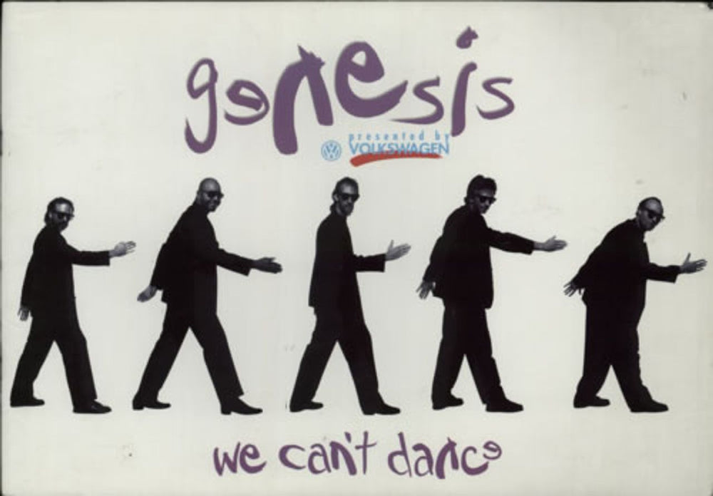 Genesis We Can't Dance + ticket stub UK tour programme PROGRAMME + TICKET