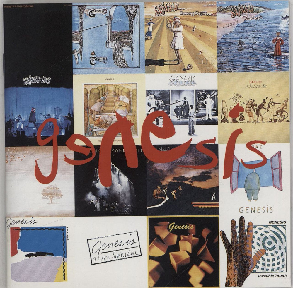 Genesis We Know What We Like - The Best Of Genesis Japanese Promo 2 CD album set (Double CD) 1991