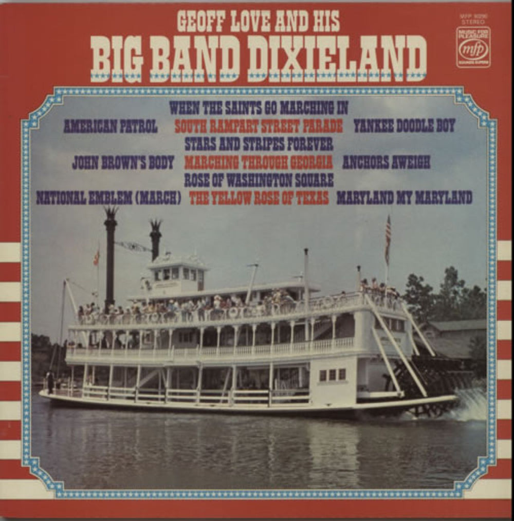 Geoff Love Big Band Dixieland UK vinyl LP album (LP record) MFP50290