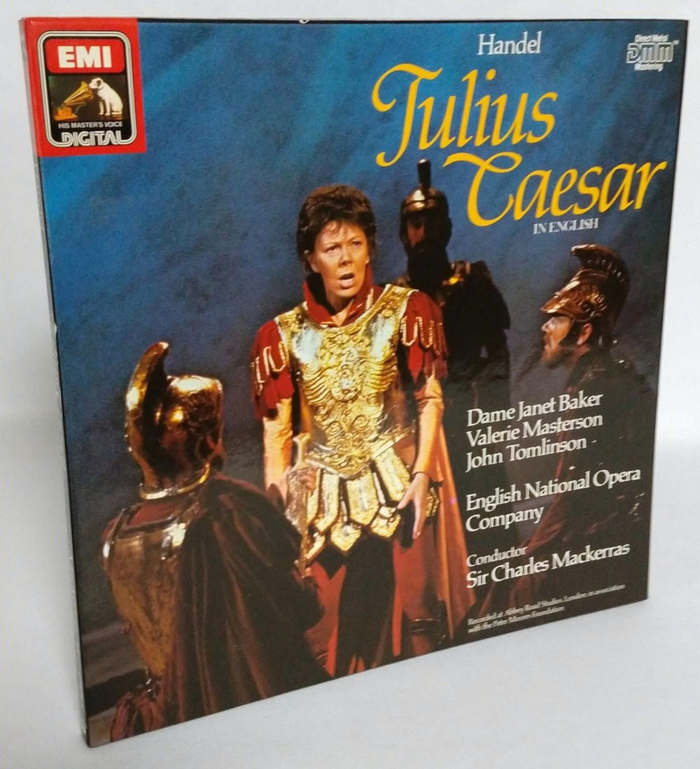 George Frideric Handel Julius Caesar - Autographed UK Vinyl Box Set EX157