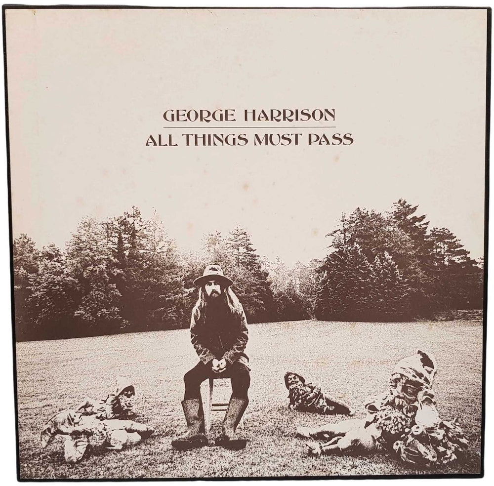 George Harrison All Things Must Pass - GB Box - Complete - EX UK Vinyl Box Set STCH639