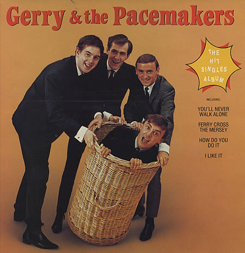 Gerry And The Pacemakers The Hit Singles Album UK vinyl LP album (LP record) EMS1125