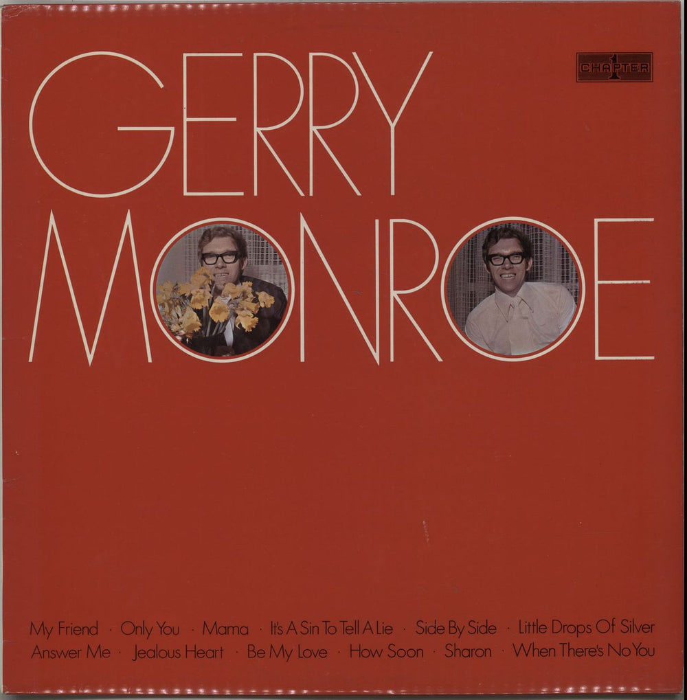 Gerry Monroe Gerry Monroe UK vinyl LP album (LP record) CHS809