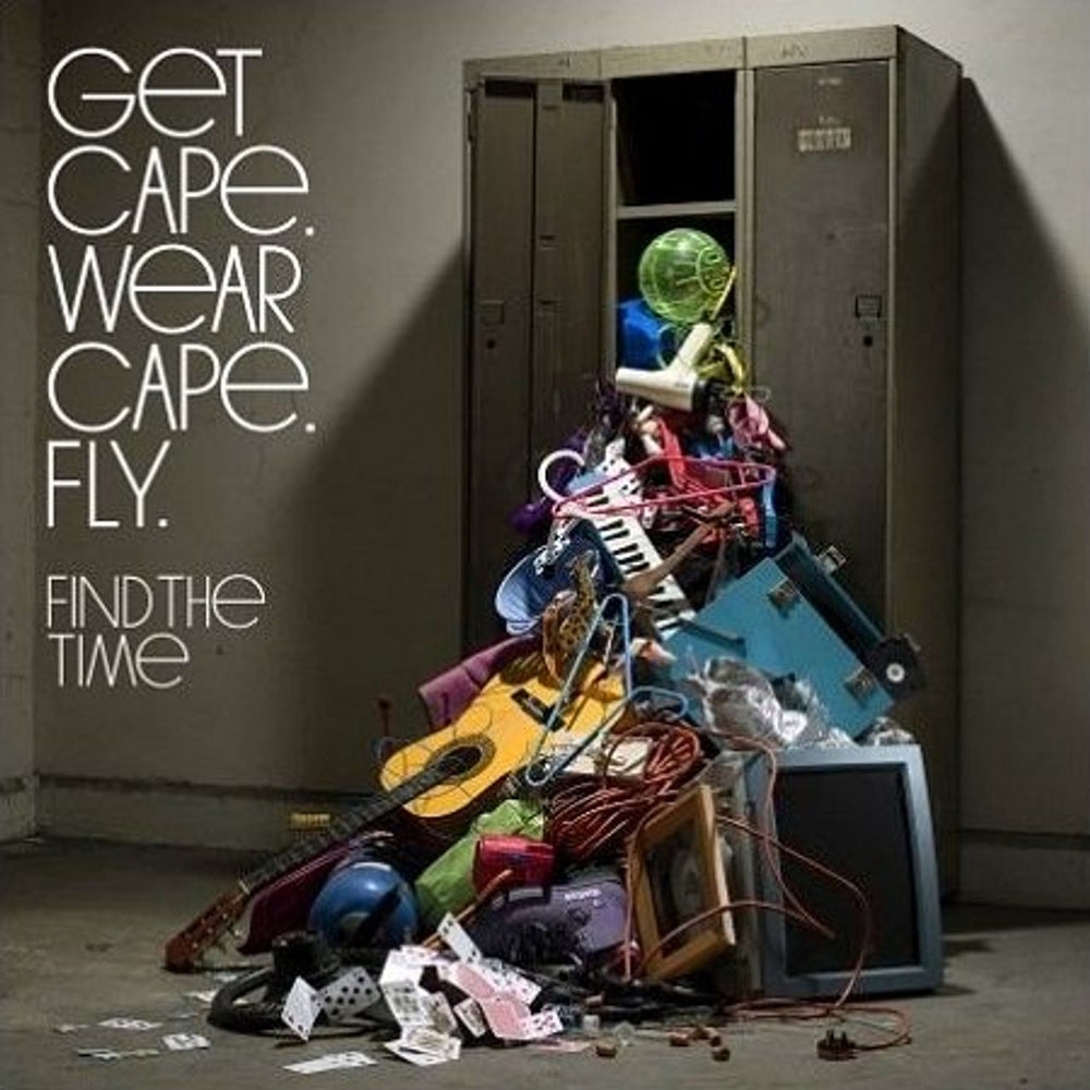 Get Cape. Wear Cape. Fly Find The Time UK CD single (CD5 / 5") ATUK073CD