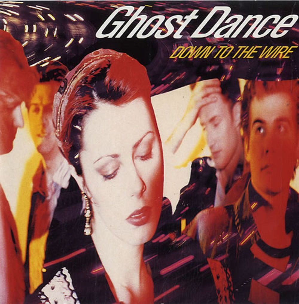 Ghost Dance Down To The Wire - Injection Moulded UK 7" vinyl single (7 inch record / 45) CHS3376