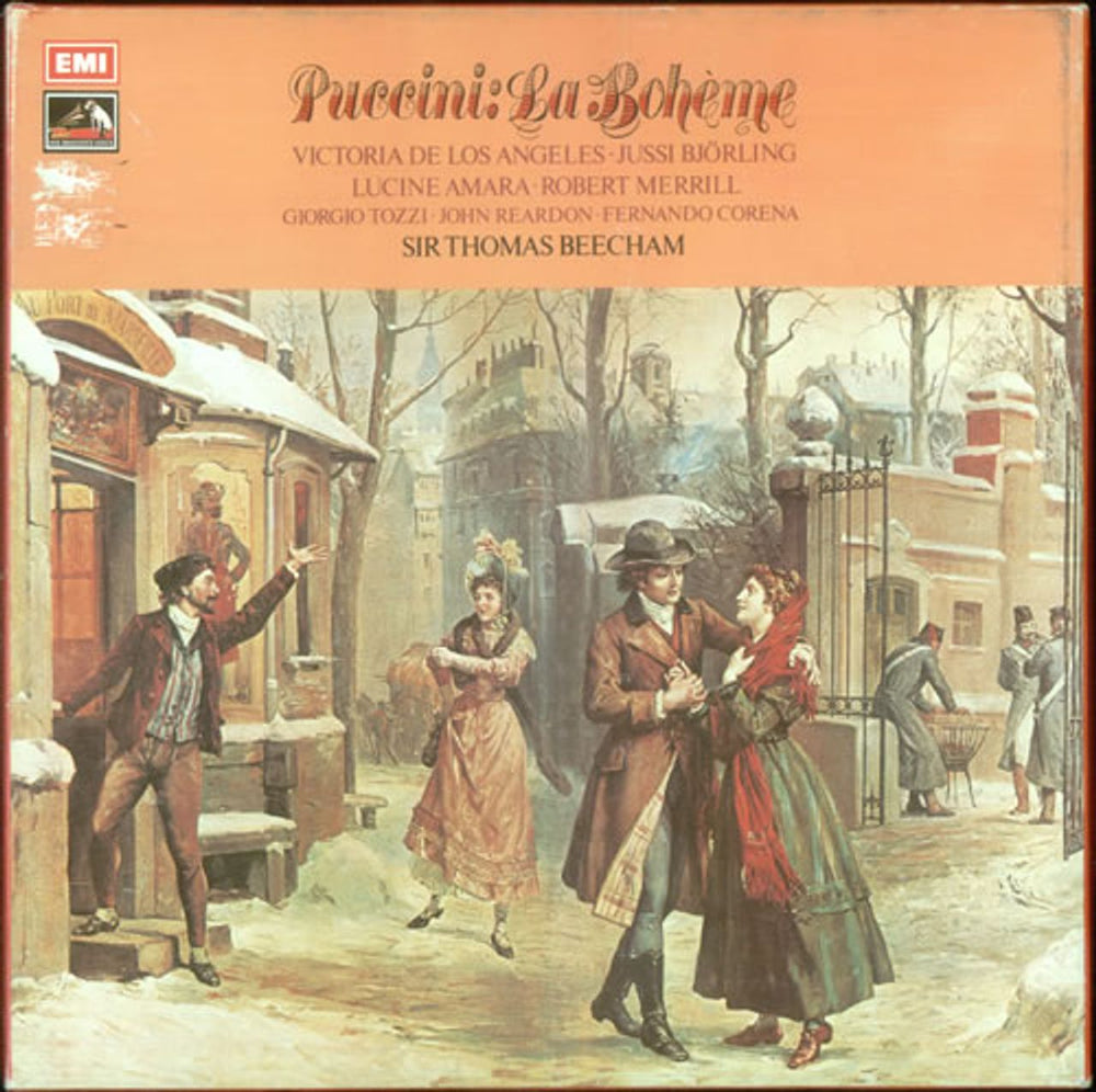 Giacomo Puccini La Bohème UK Vinyl Box Set SLS896