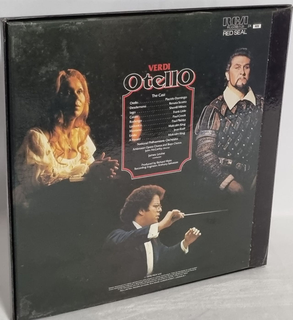 Giuseppe Verdi Otello UK Vinyl Box Set VBOVXOT689505