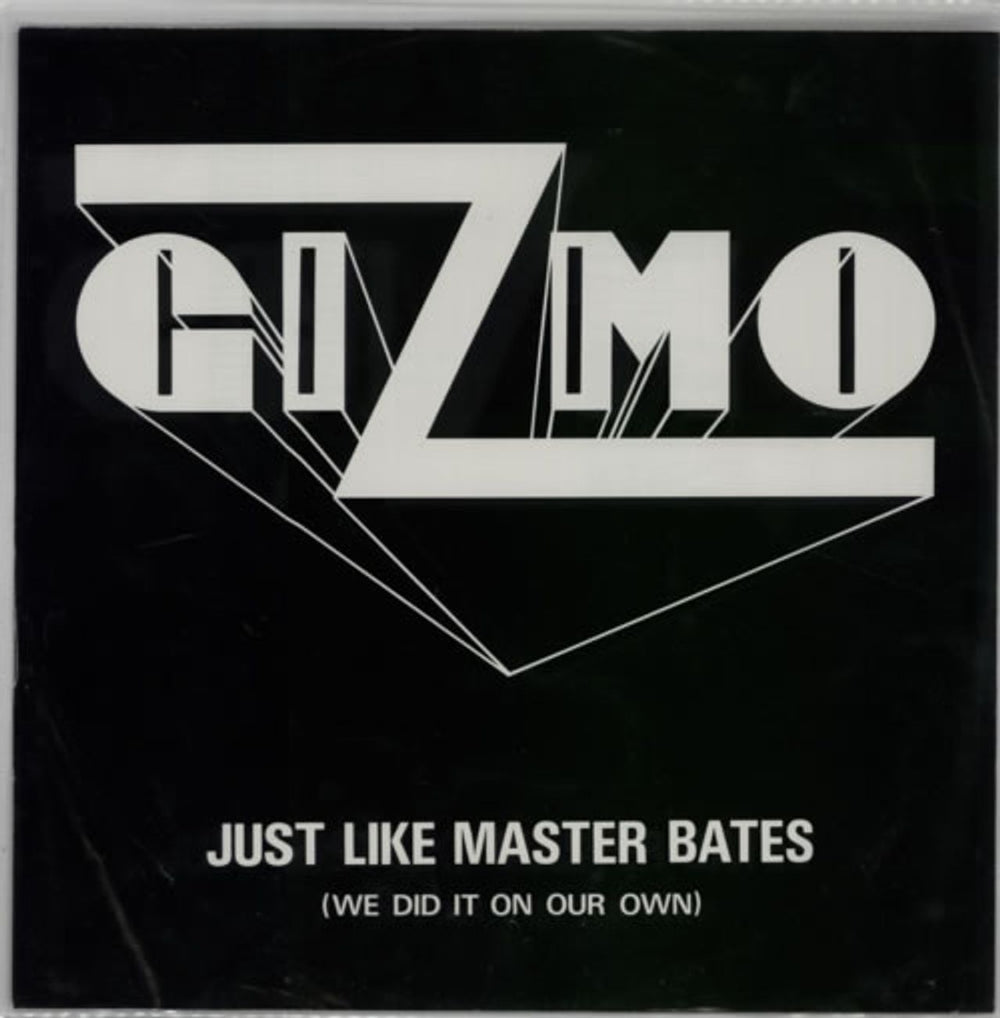 Gizmo Just Like Master Bates - White Vinyl UK vinyl LP album (LP record) ACE001