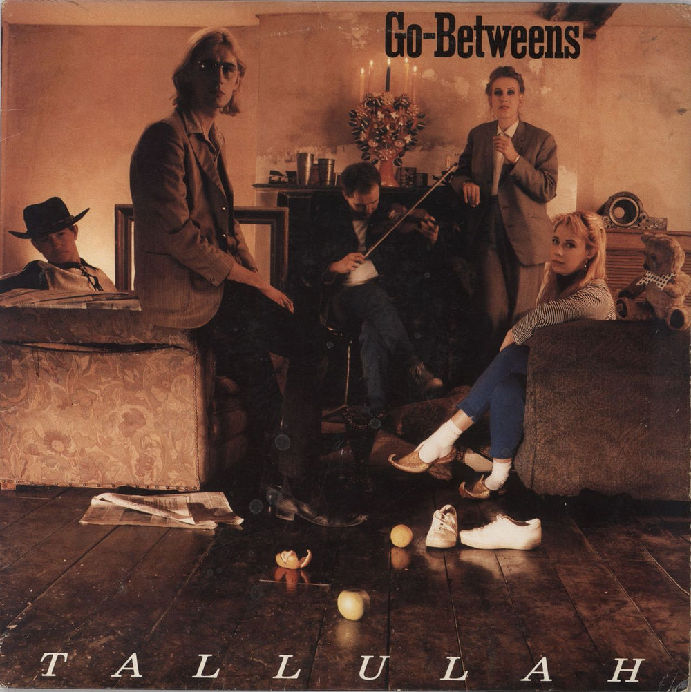 Go-Betweens Tallulah - Gold promo stamped - EX US vinyl LP album (LP record) 6042-1-B