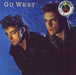 Go West Go West - Hype Sticker UK vinyl LP album (LP record) CHR1495