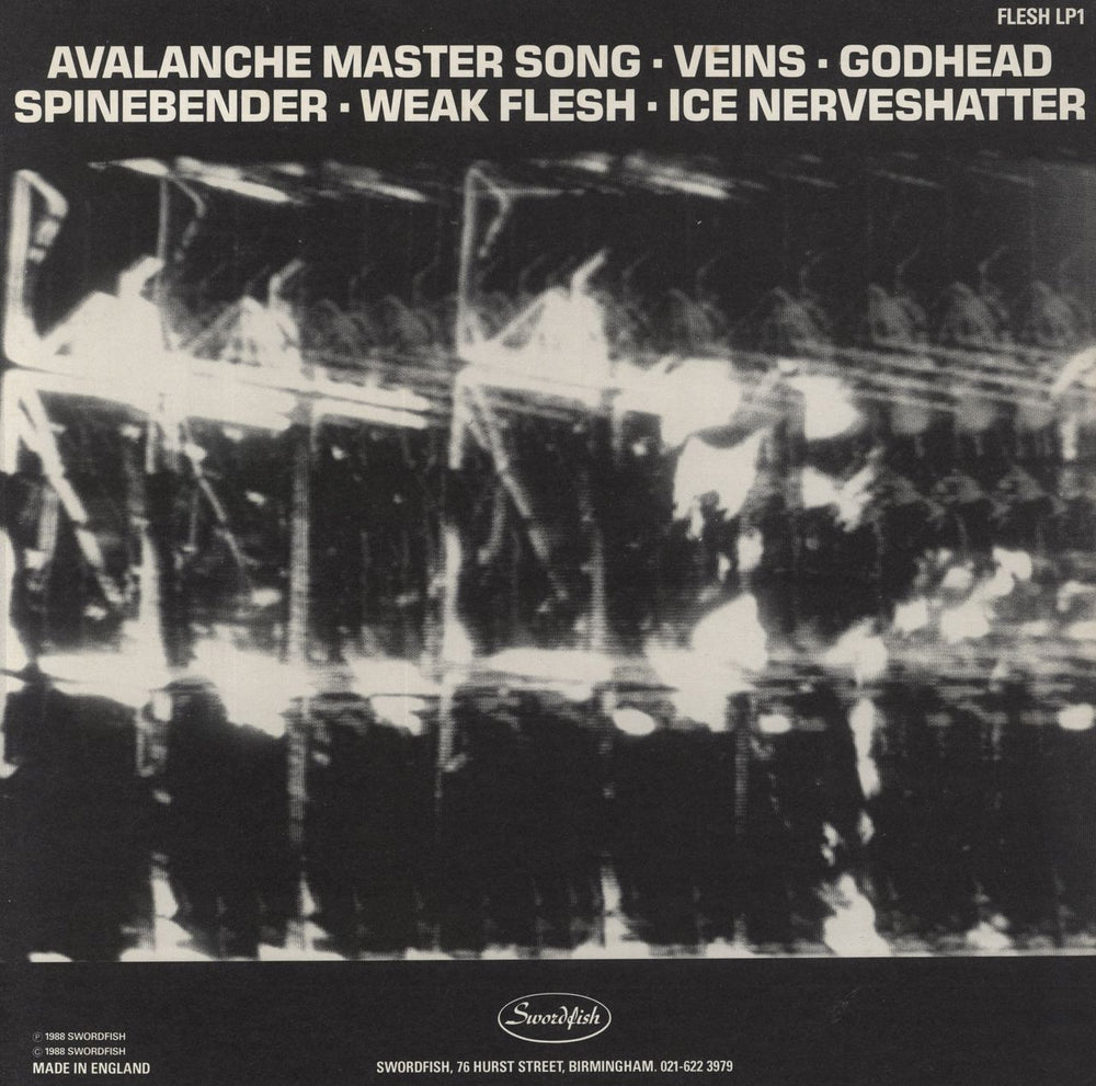 Godflesh Godflesh UK vinyl LP album (LP record) 5021904111017