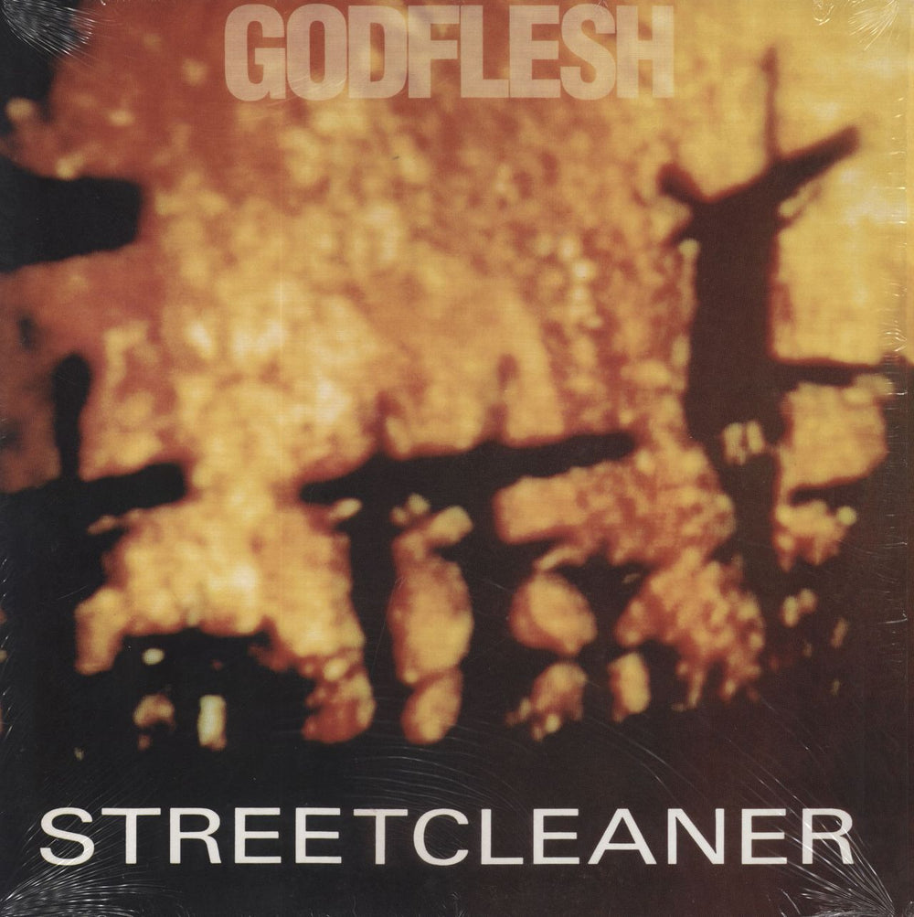 Godflesh Streetcleaner - Reissue - Open Shrink UK vinyl LP album (LP record) MOSH015LPUS