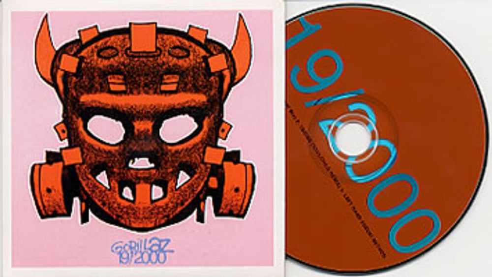 Gorillaz 19/2000 Ninteen Brazilian Promo CD single (CD5 / 5") GLZC5NI205630