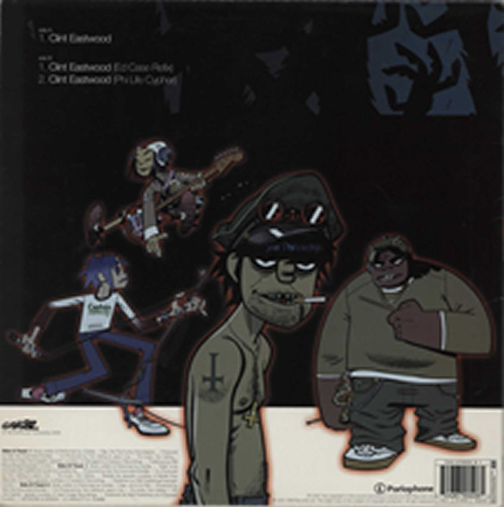 Gorillaz Clint Eastwood UK 12" vinyl single (12 inch record / Maxi-single) 724387905061