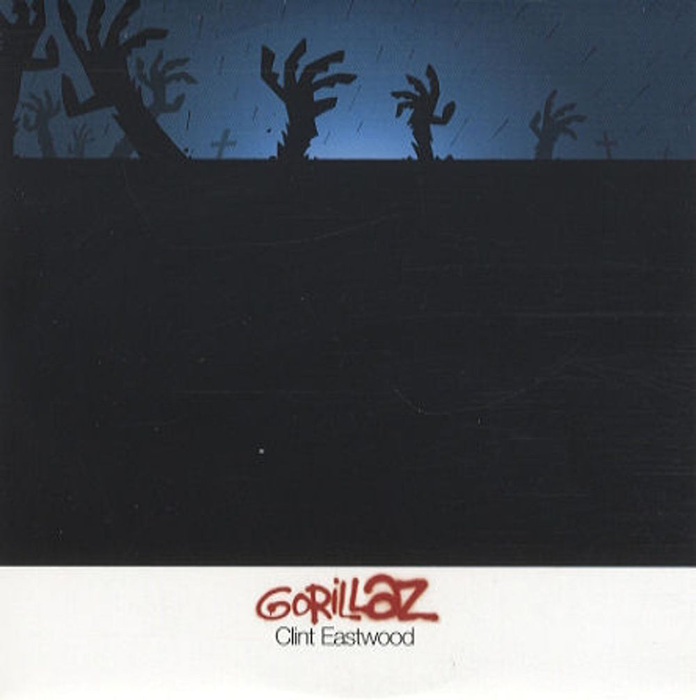 Gorillaz Clint Eastwood UK Promo CD single (CD5 / 5") CDRDJX6552