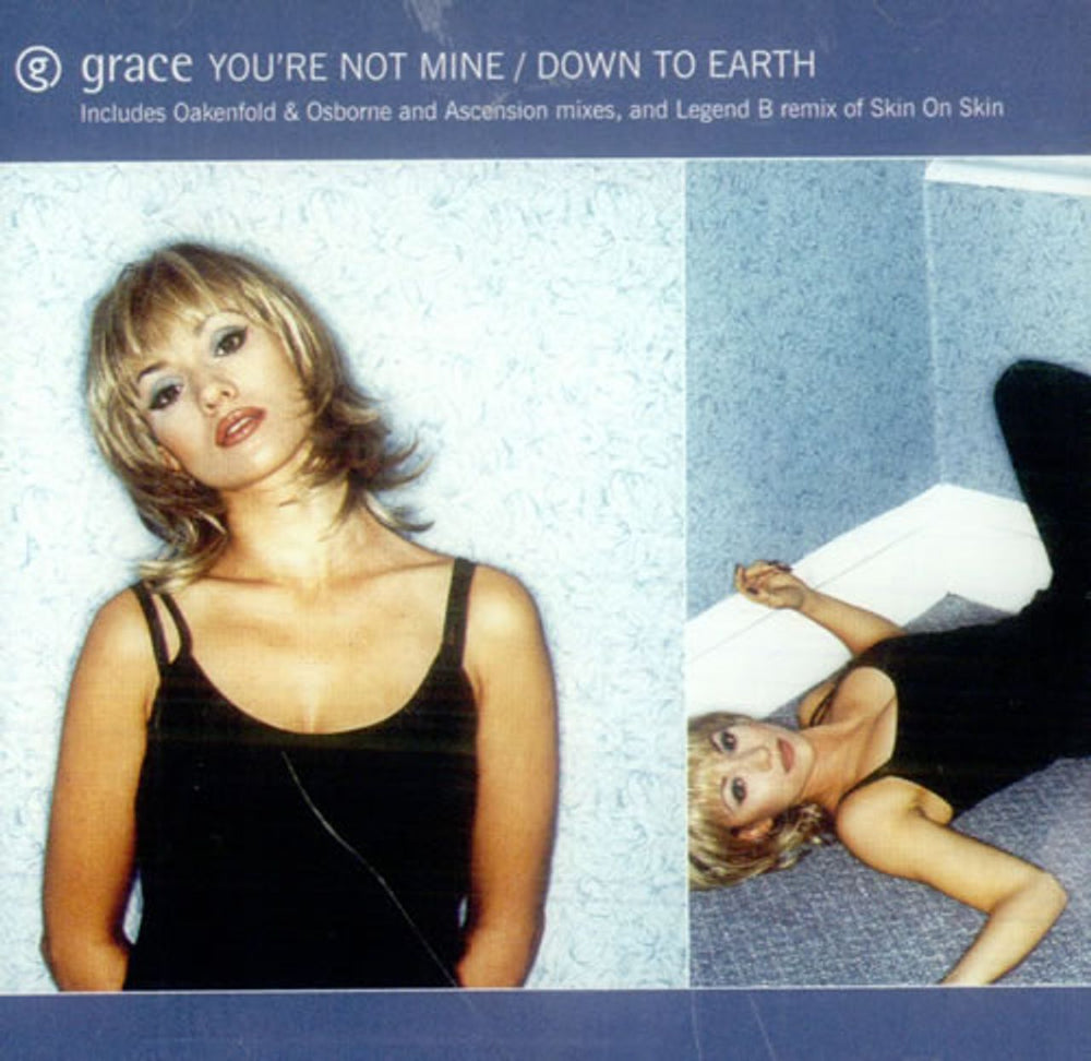 Grace You're Not Mine / Down To Earth UK CD single (CD5 / 5") PERF142CD1