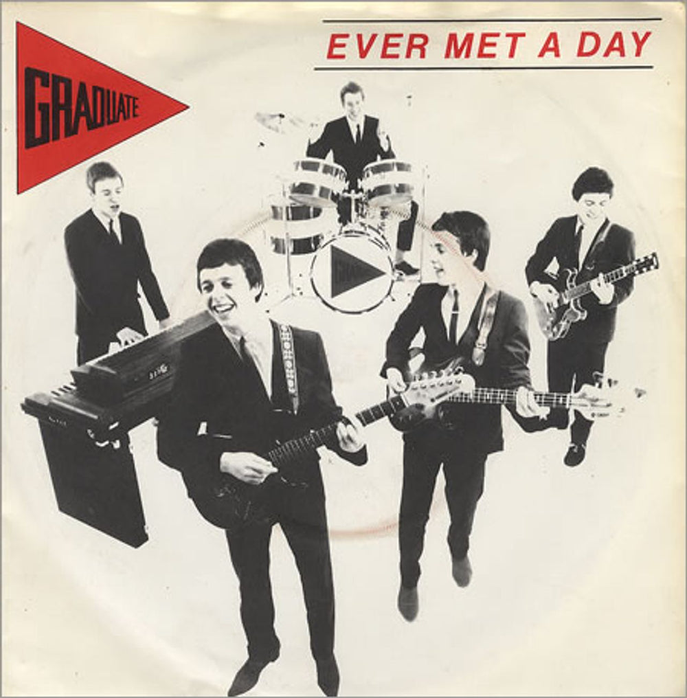 Graduate Ever Met A Day - Picture sleeve UK 7" vinyl single (7 inch record / 45) PAR104