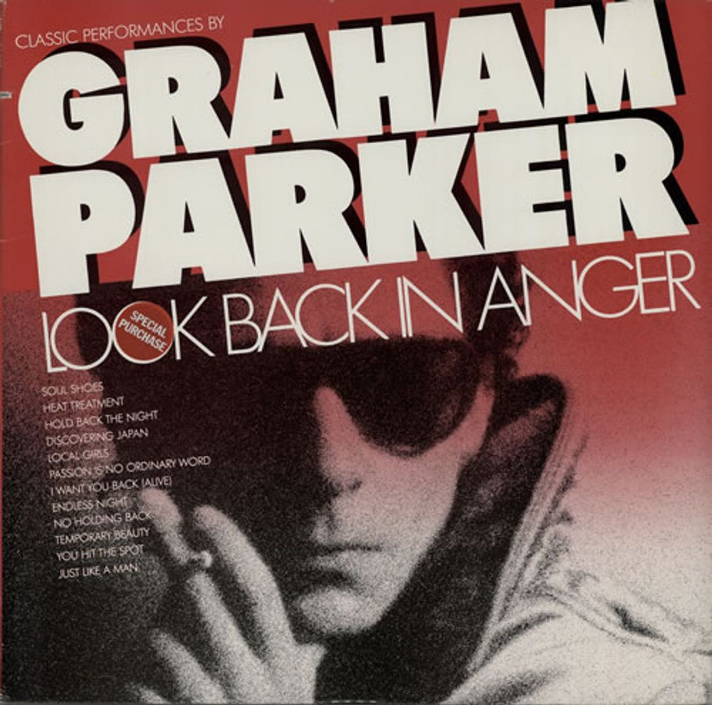 Graham Parker Look Back In Anger US vinyl LP album (LP record) ALB6-8391