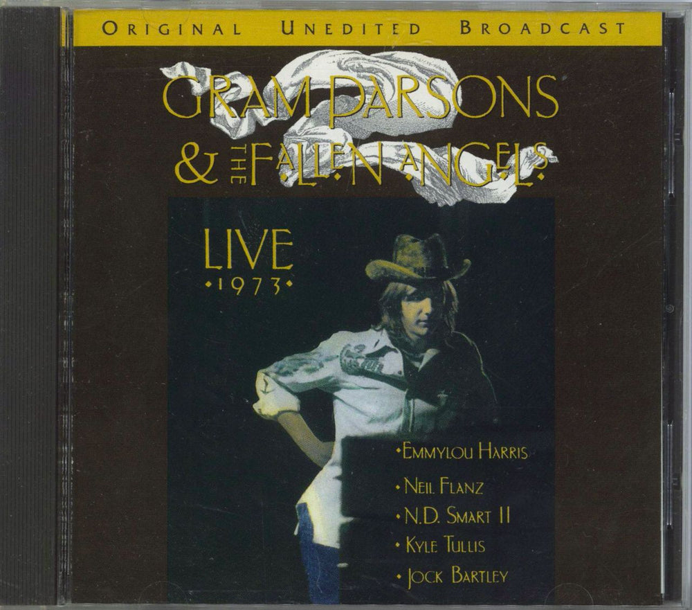 Gram Parsons Live 1973 Japanese CD album (CDLP) MSI11060