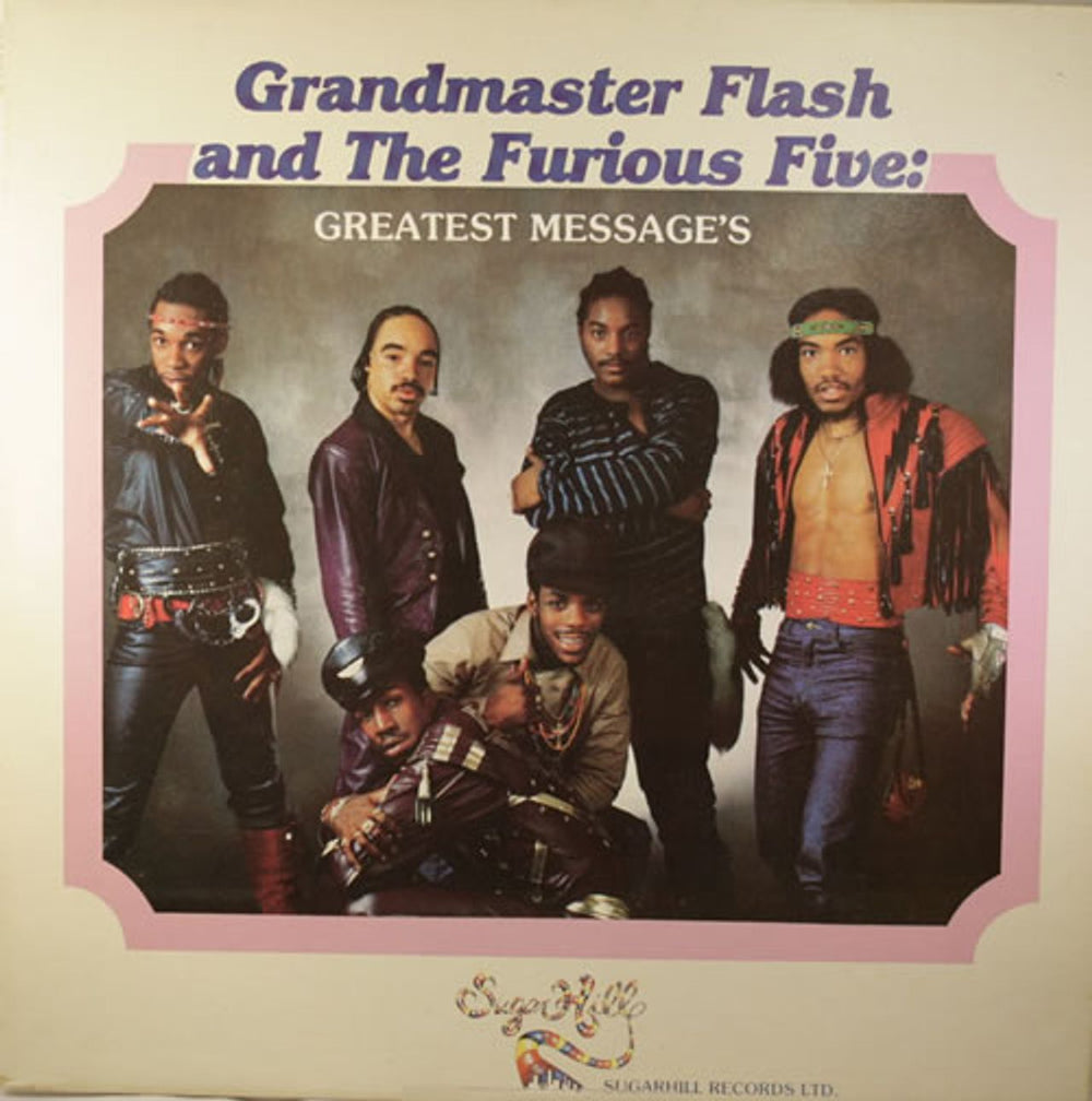 Grandmaster Flash Greatest Messages UK vinyl LP album (LP record) SHLP5552