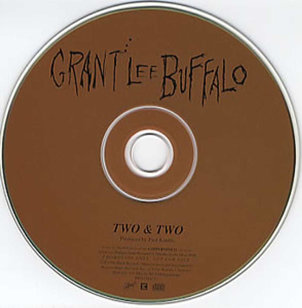 Grant Lee Buffalo Two & Two US Promo CD single (CD5 / 5") PRO-CD-8332