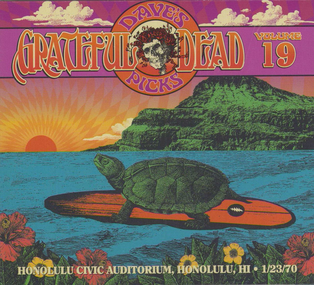 Grateful Dead Dave's Picks Volume 19: Honolulu Civic Auditorium, Honolulu, HI 1/23/70 US 3-CD album set (Triple CD) R2552290