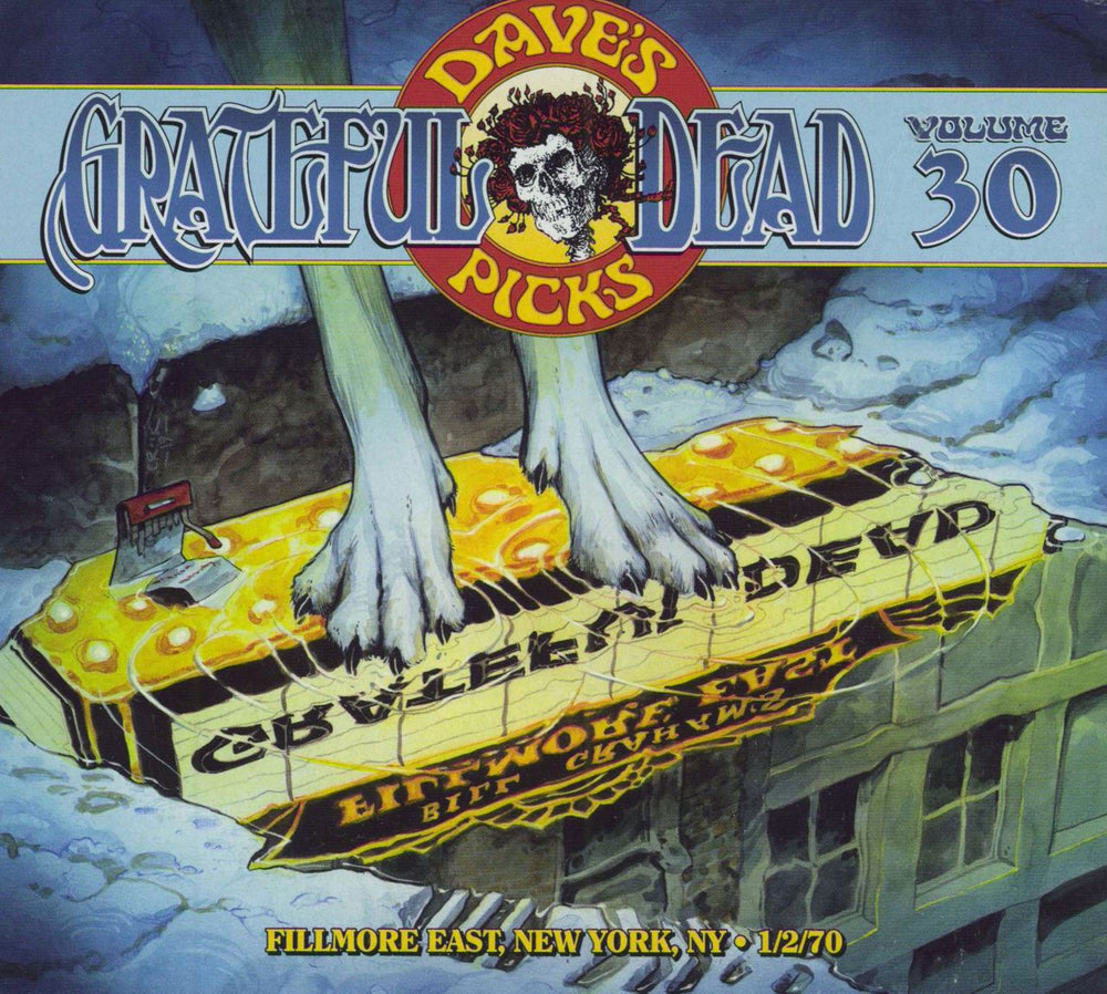 Grateful Dead Dave's Picks Volume 30: Fillmore East, New York, NY 1/2/70 + Dave's Picks 2019 Bonus Disc US 3-CD album set (Triple CD) R2573508