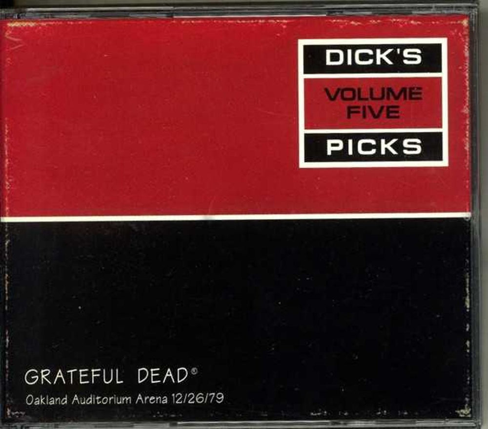 Grateful Dead Dick's Picks Volume Five: Oakland Auditorium Arena 12/26/79 UK 3-CD album set (Triple CD) GDCD34025