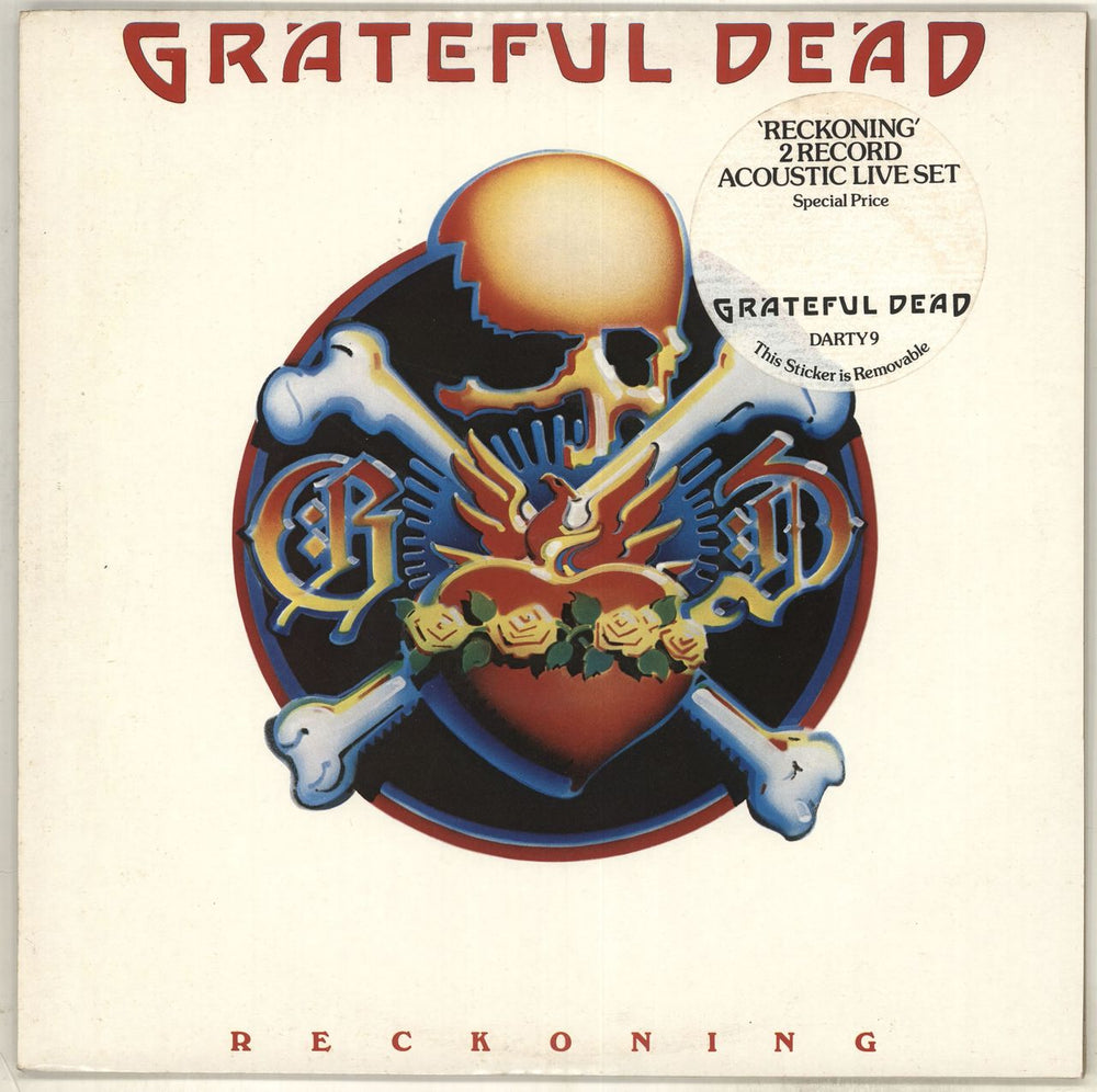 Grateful Dead Reckoning UK 2-LP vinyl record set (Double LP Album) DARTY9