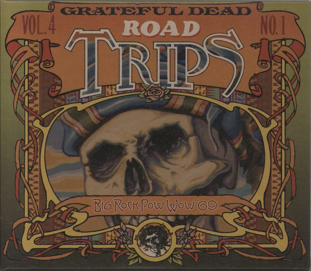Grateful Dead Road Trips Vol. 4 No. 1: Big Rock Pow Wow '69 UK 3-CD album set (Triple CD) GRA2-6018