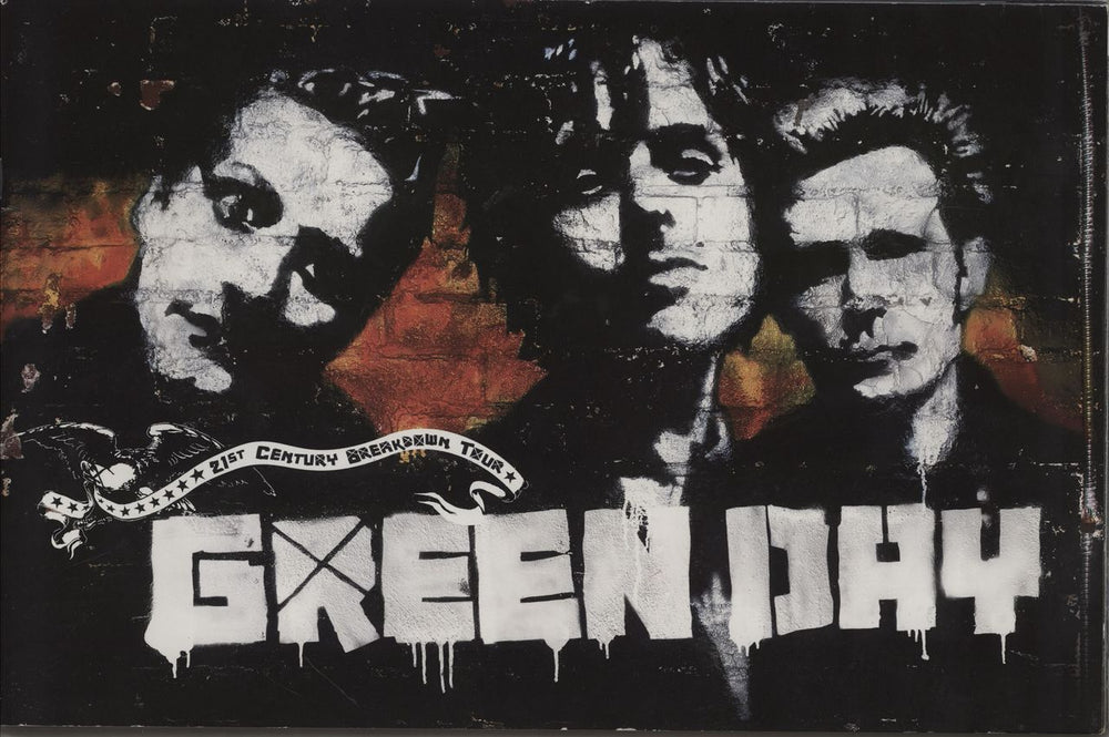 Green Day 21st Century Breakdown Tour + Ticket Stub UK tour programme TOUR PROGRAMME