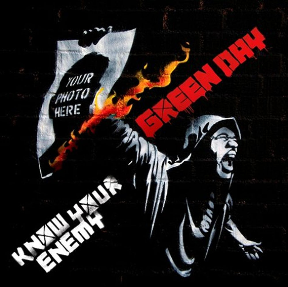 Green Day Know Your Enemy UK CD single (CD5 / 5") W816CD