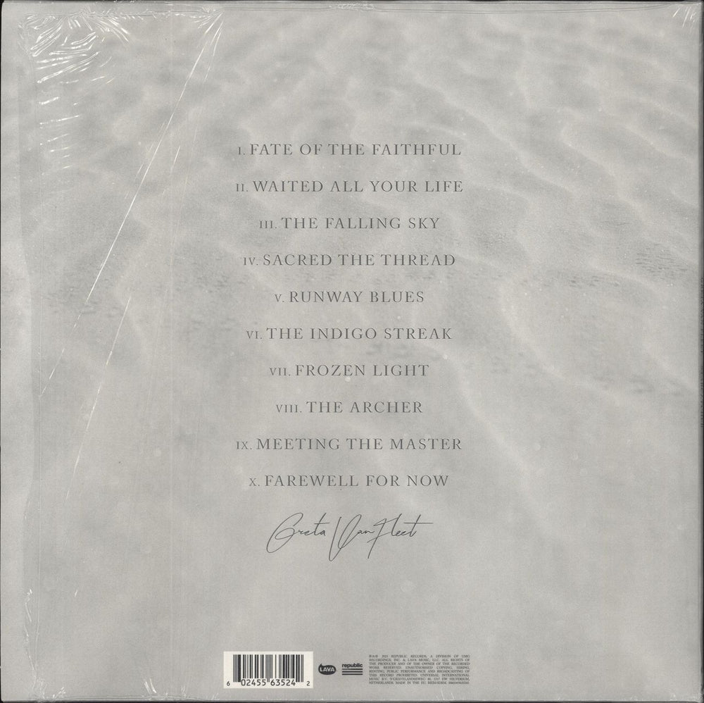 Greta Van Fleet Starcatcher - Clear Vinyl UK vinyl LP album (LP record) 602455640987