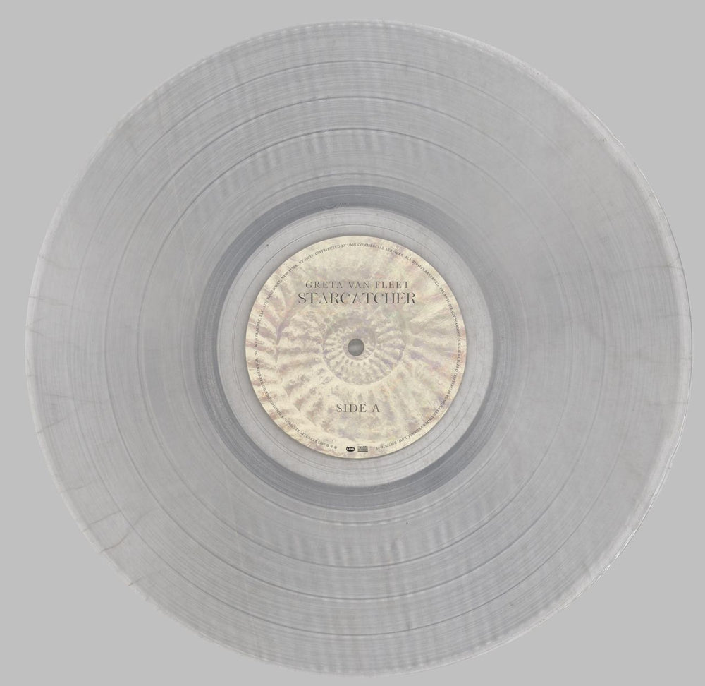 Greta Van Fleet Starcatcher - Clear Vinyl UK vinyl LP album (LP record) Q3LLPST821922