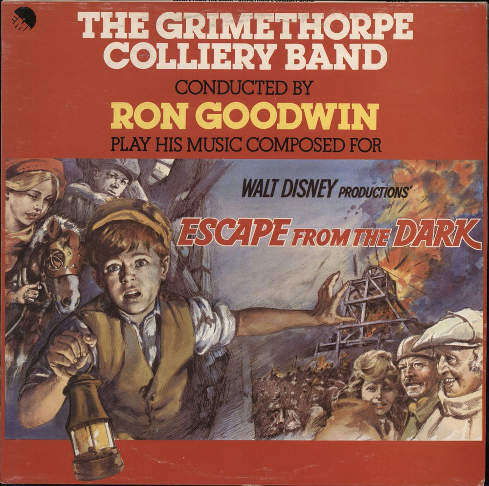 Grimethorpe Colliery Band Escape From The Dark UK vinyl LP album (LP record) EMC3148