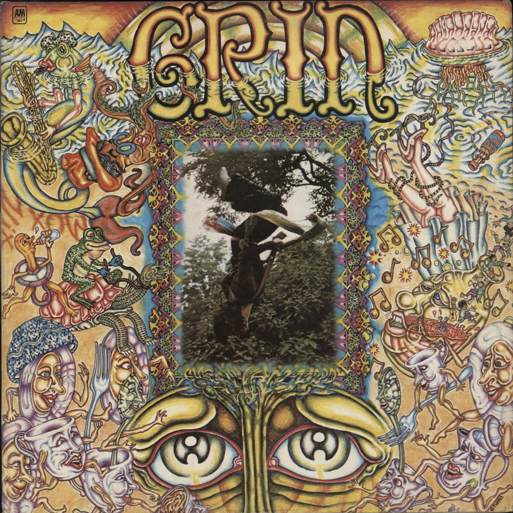 Grin Gone Crazy UK vinyl LP album (LP record) AMLH64415