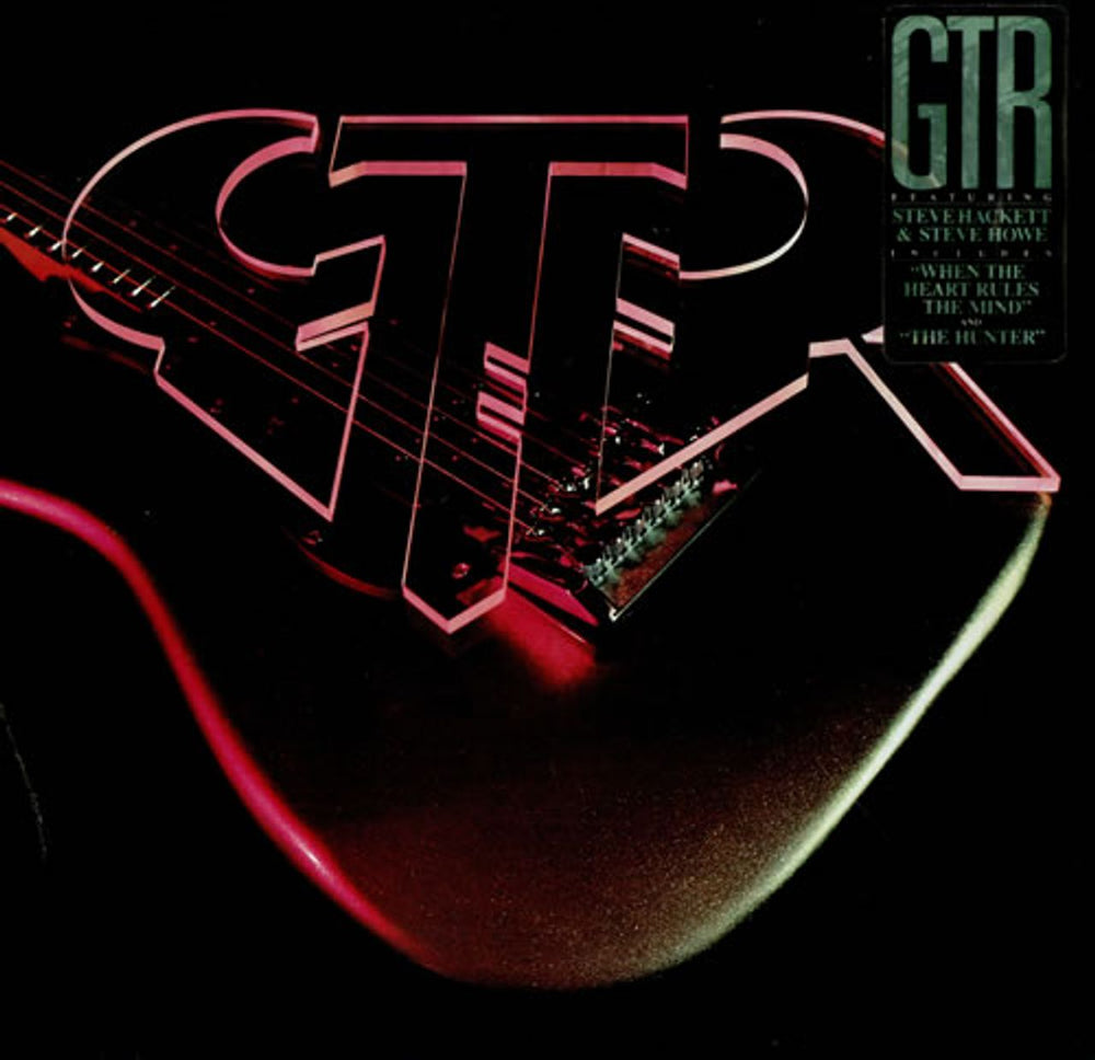 GTR GTR - Stickered German vinyl LP album (LP record) 207716