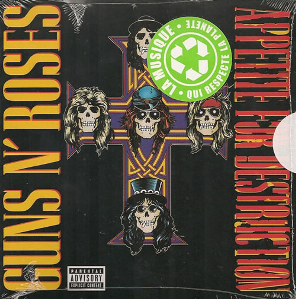 Guns N Roses Appetite For Destruction French CD album (CDLP) 5318749