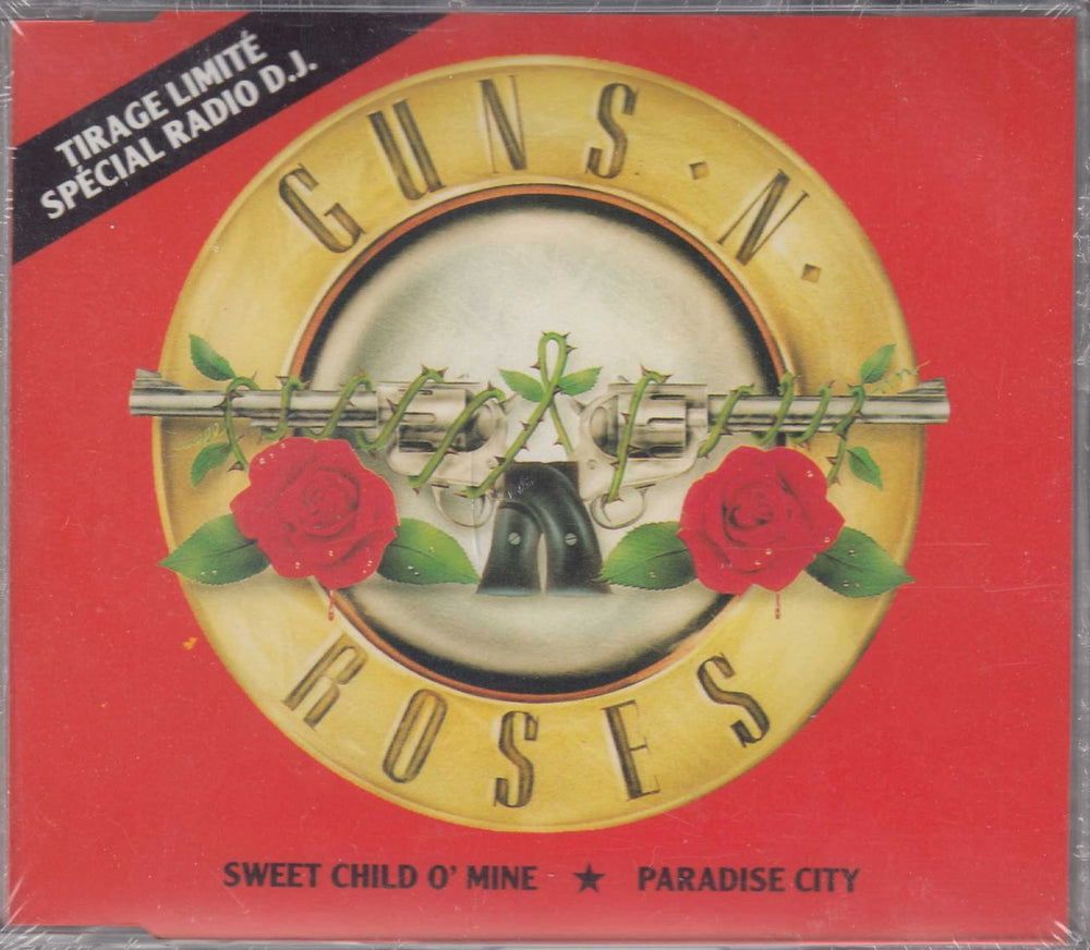 Guns N Roses Sweet Child O Mine French Promo CD single (CD5 / 5") PRO2001-2