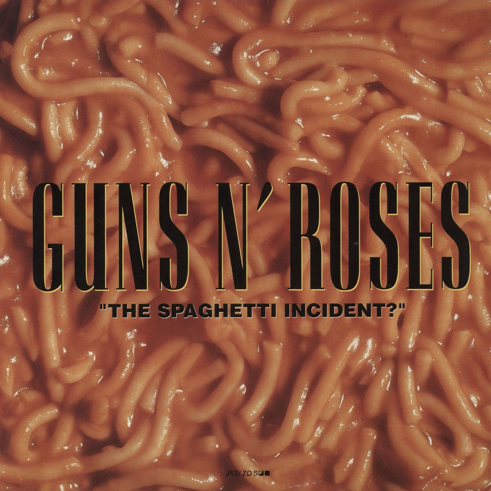 Guns N Roses The Spaghetti Incident? - EX UK vinyl LP album (LP record) GEF24617