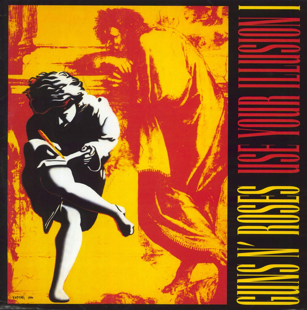 Guns N Roses Use Your Illusion I UK 2-LP vinyl record set (Double LP Album) 0720642441510