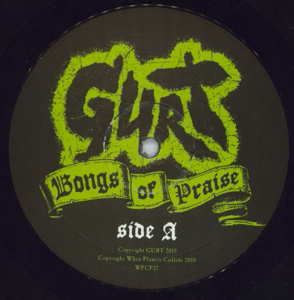 Gurt Bongs Of Praise - Black Vinyl UK vinyl LP album (LP record) 6UWLPBO816500