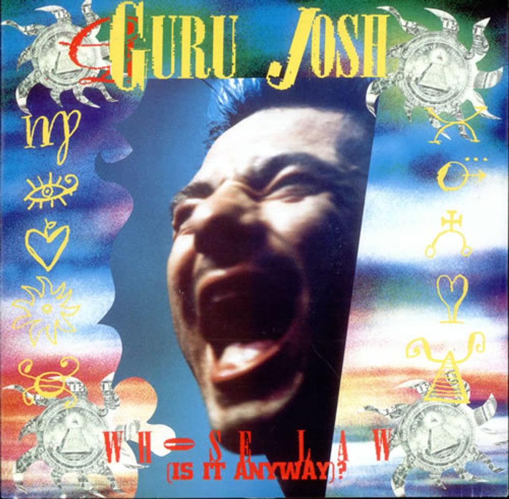Guru Josh Whose Law (Is It Anyway)? UK 12" vinyl single (12 inch record / Maxi-single) PT43648