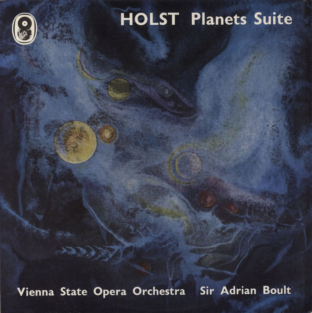 Gustav Holst Planets Suite UK vinyl LP album (LP record) ST254